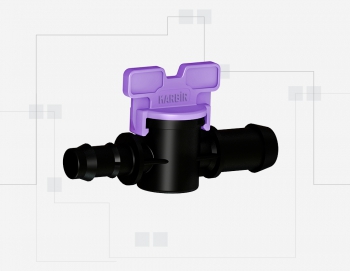 Dovetailed Mini Valve With Gasket Outlet