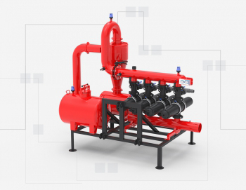 Chiral Hydro Cyclone Double System